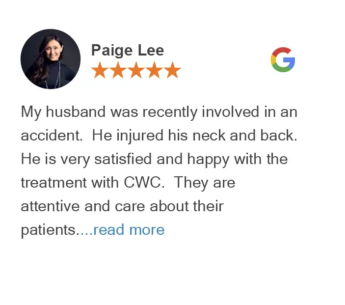 Google review by Paige for True Chiropractic Bellevue